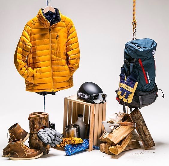 Outdoor Clothing hanging Outdoor Clothing hanging